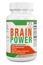 Spectra Vitamins Brain Power, stöder fokus, Nootropics, förbättrar minnet, Alertness för män och kvinnor, Ginkgo Biloba, Gotu Kola, 60 kapslar,