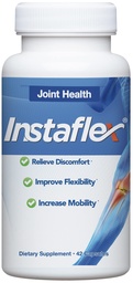 Instaflex Joint Support Supplement - Clinically Studied Joint Relief Blend of Glucosamine, MSM, White Willow, Turmeric, Ginger, Cayenne, Hyaluronic Acid - 42 kapslar