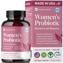 Rena mikronäringsämnen pH Balance Vaginal Probiotics for Women - Odor & Itch Support - Vaginal Health Pills med Cranberry, Lactobacillus & Prebiotics - Feminine Wellness Daily Supplement - 60 kapslar