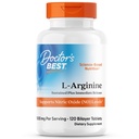 Läkarens bästa L Arginin Supplement för Män & Kvinnor - L-Arginin 1000 mg Per Servering, Stöder Nitric Oxide (NO) Nivåer, Sustained Plus Immediate Release - 120 Bilayer Tablets