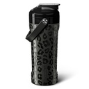 BrüMate MultiShaker Blender Shaker Bottle | 100% Leakproof Insulated Stainless Steel | Pre Workout och Protein Shaker Bottle för gym | 26oz (Onyx Leopard)