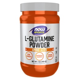 Nu Foods Sport Nutrition, L-Glutamin Pure Powder, Kväve Transporter *, Amino Acid, 1-Pound