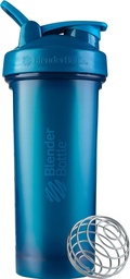 BlenderBottle Classic V2 Shaker Bottle Perfekt för Protein Shakes och Pre Workout, 28-Ounce, Ocean Blue