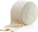 Elastisk Tubular Support Bandage Size C, 10M Box - Natural Color (2,75 "X 33 fot) för Large Knee Support Bandage -Medium Thigh, Cotton Spandex