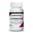 Kirkman - L-Carnosine 200 mg - Hypoallergen - 90 vegetariska kapslar - Aminosyra - Glutenfri - Casein Free