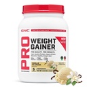 GNC Pro Performance Weight Gainer Protein Powder, 50g Protein, High Calorie, 700 kalorier, stöder Mass och Muscle Recovery, MCT, BCAA, 3rd Party Tested, Vanilla Ice Cream, 6 portioner, 2,5 lbs