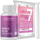 Seroflora Boric Acid Vaginal Suppositories för kvinnor med Suppository Applicators - Boric Acid Pills Support Vaginal Odor Control - 28 Suppositories 7 Applikatorer