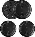 2 Packs (16 Pcs) Unitron Wax Guards Cerushield Disk v2.0 098-0445 för phonak, Hearing Aid Tillbehör Wax Filters, Phonak Hearinghjälp Filters Wax Guard