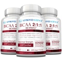 Godkänd vetenskap BCAA Supplement - 180 tabletter - 2400mg - Öka prestanda och förbättra muskelutveckling - L-Leucine, L-Isoleucine, L-Valine - Made in USA, Non-GMO