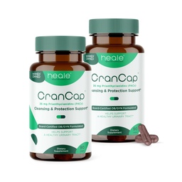 Cranberry Pills - Urinary Tract Health Cranberry Supplement - 36mg Potent PACs - Non GMO, Vegan, Gluten Free - av Heale - 180 kapslar