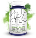 Nootropics Depot Ginkgo Biloba Extract tabletter | 120mg | 90 greve | Minst 10% Kaempferol Glycoside + 2% Bilobalid | Kan hjälpa till att främja kognitiv och kardiovaskulär funktion