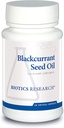 Biotics Research Blackcurrant Seed Oil Natural Source of Gamma Linolenic Acid GLA, 535 mg kapsel, stöder kardiovaskulär hälsa, Normal Tissue Repair, Immune System, Kvinnors hälsa 60 Caps