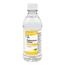 Kvalitetsval Magnesium Citrate Oral Solution, 10oz - Lemon smaksatt saltlösning, tillägg för yrkesmässig förstoppning lättnad, Mag Citrate är en äkta och effektiv laxermedel för reglering