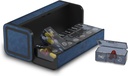 Pill Organizer 2 gånger om dagen, Am Pm Twice Daily Pill Case, Detachable Large Travel Pill Box 7 Day, Weekly Pill Container för vitamin Medicine Supplement Fish Oil (Blue)