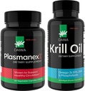 Daiwa Plasmanex 1 – Blodcirkulationstillägg + Daiwa Krill Oil – Omega 3 Krill Oil kapslar