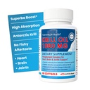 Rawleigh Premium Red Krill Oil: 60 Non-GMO Softgels, 1000mg av Euphasia Superba Oil en dag, rik i kolin, fosfolipider, Astaxanthin, EPA & DHA Omega-3 Fatty syror, för hjärta, gemensamma, hjärnhälsa