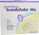 Scandishake Weight Gain Instant Shake Mix Powder, Vanilla, 3 Ounce Packet - Box på 4