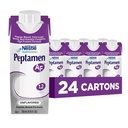 Peptamen AF with Prebio, Calorically Dense Peptide Formula with Whey Protein, For GI-Impaired Adults & Children 14+ (1.2 kcal/mL), Unflavored, 8.45 Fl Oz, 24 Count | Nutritionally Complete for GI-Impaired Adults & Children 14+ (1.2 kcal/mL) Unflavored 24 Count
