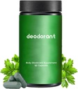 Body Deodorizing Supplement, Body Deodorant Supplement Capsules (90 Capsules)