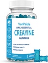 Creatine Gummies Monohydrate, Chewable Creatine Monohydrate, Muscle Boost, Energy Boost, Pre-Workout Supplement, Enhanced Bursts, Vegan, Muscle Growth Support, Recovery & Performance, Gluten Free