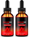 NutraRize (2 Pack) SugarSix Drops, Official Sugar Six Liquid Formula, All Natural Support for Stable and Healthy Levels, Premium Dropper to Maintain Good Circulation, Sugar Six Review (60 Servings)