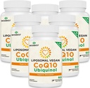 1000mg Liposomal CoQ10 Ubiquinol, 360 Vegan Softgels, High Absorption Ubiquinol CoQ10 Supplement, Active Antioxidant Form of Coenzyme Q10 för hjärtfunktion och energiproduktion