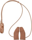 Hearing Aid Protectors and Clip - Corded Fabric Cover med Clasp Protects från Dirt Dust Sweat & Moisture Reducerar Wind Noise & Prevents Loss Fits Most (1-tums, 1,25-tums, 2-tums) BTE Devices