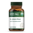 Gaia Herbs Pro St John's Wort - Healthy Immune System Support Supplement - Hälsotillskott med organisk St John's Wort - 60 flytande Phyto-Caps (30 portioner)