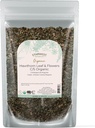 Starwest Botanicals Organic Hawthorn Leaves & Flowers - Torkade Loose Leaf Herb för Tea, Natural Wellness Support för kvinnor och män, Cut & Sifted, Certified Kosher, Non-GMO - 4 oz Pouch