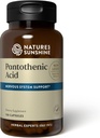 Naturens Sunshine Pantothenic Acid, 100 kapslar | Vitamin B5 stöder nervsystemet, hjälper Adrenal Gland-funktionen och krävs för att göra vissa hormoner