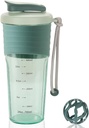 Protein Shaker Bottle,Sports Blender Bottles för proteinblandningar med Whisk Ball,Mixer Bottle,Portable Pre Workout Whey Protein Drink Shaker Cup, Midnight Blue