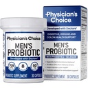 Läkarens valprobiotika för män - 70 miljarder CFU - 8 Stammar - w / Selenium & Organic Prebiotics - Stöder Digestive Health, Microbiome, Colon, & Immune Health - Avancerad Mäns Probiotiska - 30ct