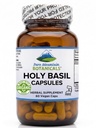 Pure Mountain Botanicals Holy Basil Supplement - 60 Organic Tulsi Capsules - 450mg Holy Basil Leaf and Extract - Kosher Vegan