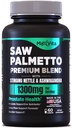 Prostate Premium - Saw Palmetto för Män, Stinging Nettle, Ashwagandha, Lycopene, Bladder & Urinary Relief, Prostate Supplement för Män, 60ct