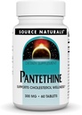 Källa Naturals Pantethine stöder kolesterl Wellness *, 300 mg, 60 tabletter