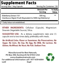 Bästa Naturals Elderberry 5000 mg & Ginkgo Biloba 120 mg