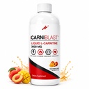 Bricker Labs CARNIBLAST Liquid L-Carnitine 3000mg - Carnipure® Sport Nutrition Supplement för energi, Stamina & Workout Recovery - Peach Mango Flavor, 16 Fl Oz, Vegan, Gluten-Free, Non-GMO