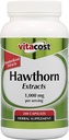 Vitakost Standardized Hawthorn Extract - 1000 mg per servering- 240 kapslar