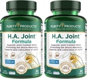 Purity Products HA Joint Formula Hyaluronic Acid + Key CoFactors - Joint + Skin Multi Collagen (Type I, II & III) - 5-Loxin - Olive Fruit Extract - Gemensam flexibilitet + Mobilitet - 90 kapslar (2)