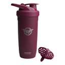 Smartshake DC COMICS Reforce Stainless Steel Protein Shaker Bottle 900 ml | 30 oz - Leakproof Screw-on Lid - BPA Free - Unisex - Non Insulated - Wonder Women Logo