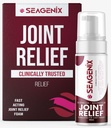 Joint Relief Muscle Foam - Joint Spray Boswellia Magnesium Formula – Relax Stiff Joints – Ease Muscle Discomfort Fast - All Natural – Relief for Aggravated Joints and Muscles