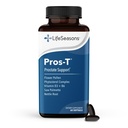 Pros-T - Prostate Support Supplement - Saw Palmetto, Phytosterol, Zink, Nettle, Vitamin D-3 & B6 - Främja hälsosam prostatafunktion och normalt urinflöde - Förbättra Tissue Integrity - 60 Softgels