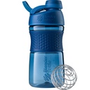 BlenderBottle SportMixer Shaker Bottle Perfekt för Protein Shakes och Pre Workout, 20-Ounce, Navy