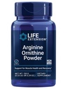 Life Extension Arginine Ornithine Powder, främjar Muscle Health & Recovery, Gluten Free, Non-GMO, net Weight 150 Grams