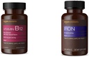 Elements Vitamin B12 Methylcobalamin 5000 mcg Berry Flavored Lozenges och Elements Iron 18mg kapslar