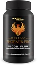 Rising Phoenix Pro Blood Flow - L-Arginine Blood Circulation Supplement - Vår bästa cirkulation Supplement Pro Rising Phoenix Male Pill för hälsosam cirkulation - Vårt bästa blodflödestillägg för män