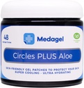 Cirklar Plus Aloe, Paraben Free Hydrogel Pads, Blister Prevention, Instant Cooling & Soothing Relief for Nursing Pain, Bug Bites, Blisters, Minor Burns & Chafing, 48 Circular Pads