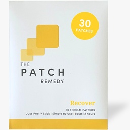 Patch Remedy Recover Patch | Glutathione, Milk Thistle, NAC, Ginger, Ginseng & Prickly Pear | 30 Patches