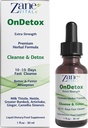 Zane OnDetox │10 – 15 Days Fast Cleanse and Support | Detox & Repair Supplement with Milk Thistle, Nettle, Greater Burdock, Artichoke & More | Vegan | Non-GMO | Gluten-Free | 1 Fl Oz.- 30ml