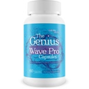 Genius Wave Pro Capsules - Våra bästa hjärntillskott för minne och fokus - Memory Vitaminer för minne och hjärnfokus - Memory Focus Supplement för hjärna - Memory Vitamins Brain för kvinnor och män